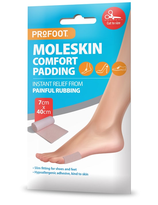Moleskin Roll Foot Comfort Padding Foot Care Products Profoot